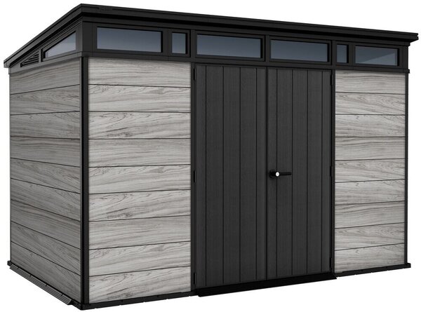 Pent Signature Záhradný domček 11x7, storm grey KETER 263853