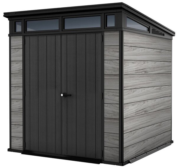Pent Signature Záhradný domček 7x7, storm grey KETER 263851