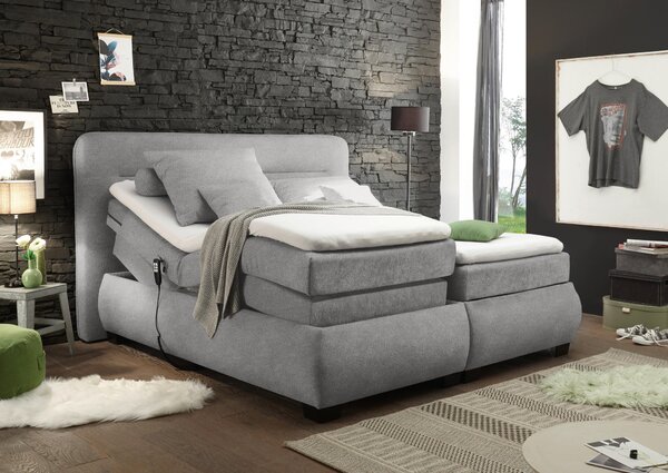 BOXSPRINGOVÁ POSTEĽ, 160/200 cm, bahenná hnedá MID.YOU - Postele, Online Only