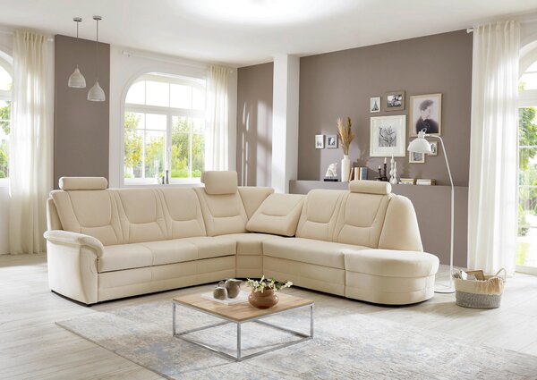 SEDACIA SÚPRAVA, textil, prírodná farba Beldomo Comfort - Sedačky