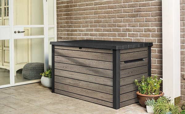 Signature Horizontal Záhradný úložný box 870 l, ashwood KETER 261796