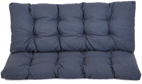 Premium poduška na lavicu 120 × 45 cm, tmavošedá, set 2 ks ROJAPLAST 12045