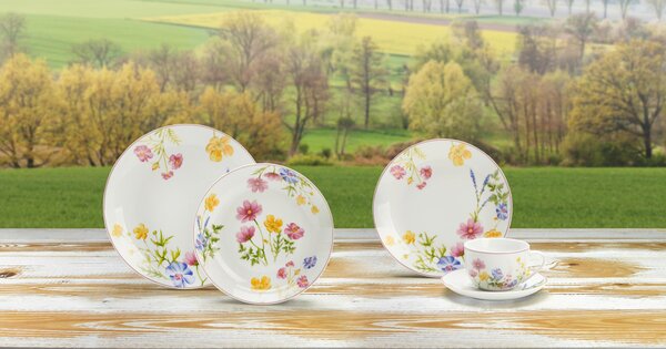 JEDÁLENSKÝ SERVIS porcelán keramika Landscape - Jedálenské sety