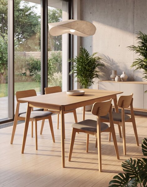 Rozkladací stôl Skolle 150–200 cm, prírodný dub