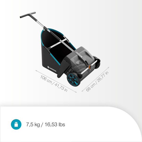 Zberač lístia z trávnika a dlažby GARDENA 03566-20