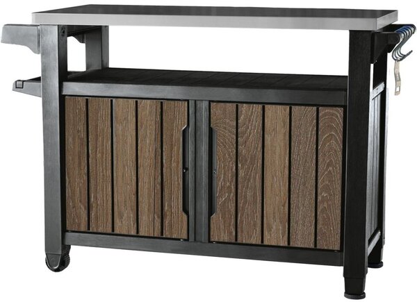 Unity XL grilovací stôl 207 l, walnut KETER 263918