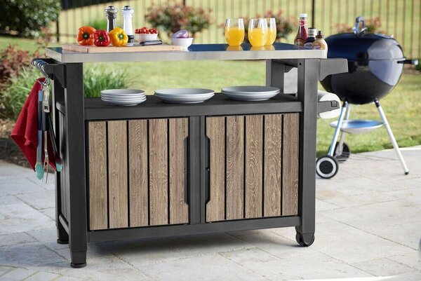 Unity XL grilovací stôl 207 l, ashwood KETER 263919