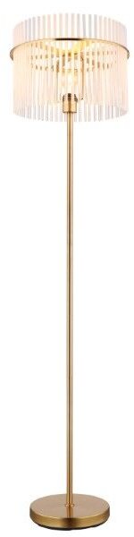 GLOBO 15698SM GORLEY stojacia lampa V1520mm 1xE27 zlatá, biela