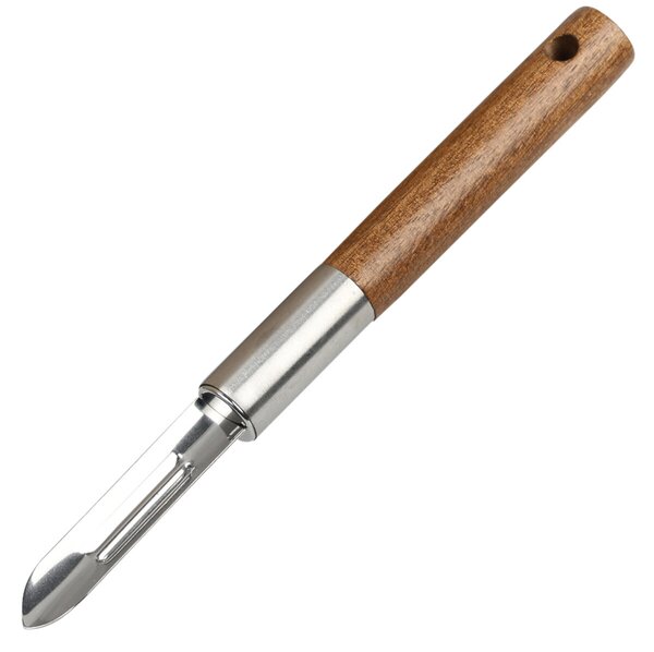Škrabka 20 cm, akácia/oceľ KESPER 28982