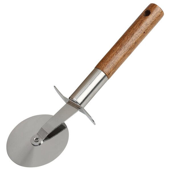 Krájač na pizzu 21,5 cm, akácia/oceľ KESPER 28980