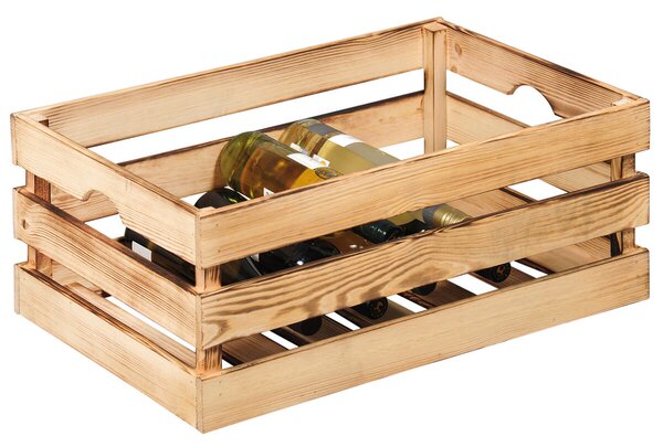 Stohovateľný úložný box 58,5 x 39 x 24 cm, borovicové drevo KESPER 69251