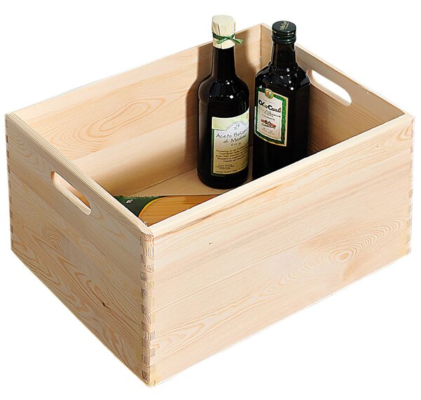 Úložný box 40 x 30 x 23 cm, borovicové drevo KESPER 69600