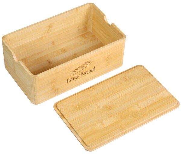 Chlebník 33 x 20 x 12,7 cm, bambus KESPER 58583