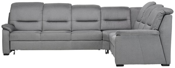 ROHOVÁ SEDACIA SÚPRAVA, textil, sivá Beldomo Comfort - Sedačky