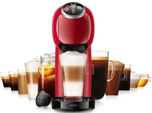 Dolce Gusto Genio S Plus kapsulový kávovar, červený KRUPS KP3405