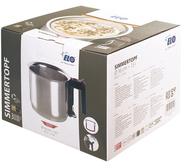 Mliekovar Ø 16 cm, 1,5 l ELO 99414