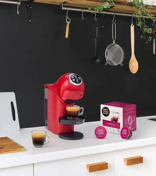 Dolce Gusto Genio S Plus kapsulový kávovar, červený KRUPS KP3405