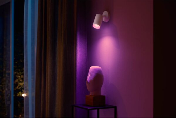 Philips Hue White and color ambiance 8720169319691 Fugato spot GU10 4,2W 2000-6500+RGB biela