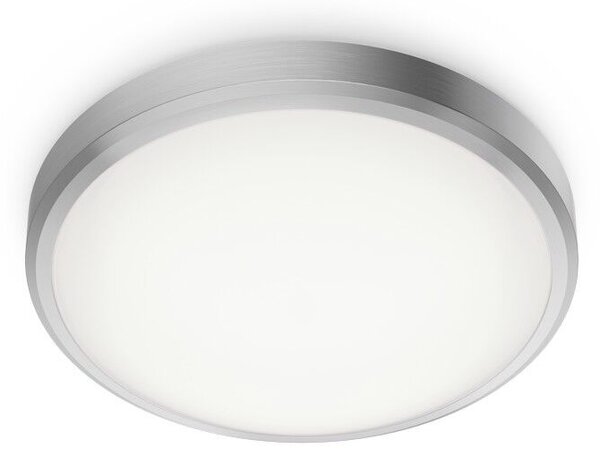 Philips Doris LED CL257 Stropné svietidlo do kúpeľne kruhové 17W/1700lm 313mm 4000K IP44 nikel
