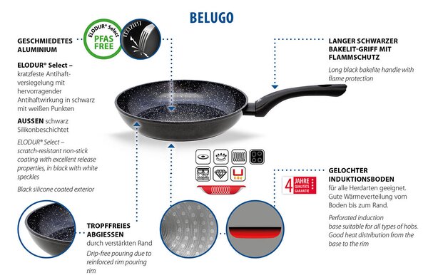 Belugo Panvica Ø 20 + 24 + 28 cm ELO 59139