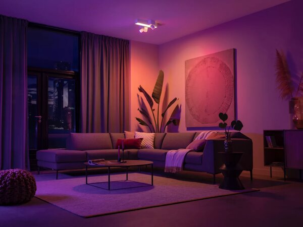 Philips HUE White and color ambiance 8720169318731 Centris stropné svietidlo LED/3-spot LED 25W + 3xGU10 4,2W 2000-6500K+RGB biela