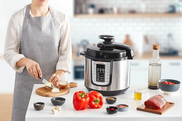 One Pot Multifunkčný elektrický hrniec, nerezový/čierny TEFAL CY505EE0