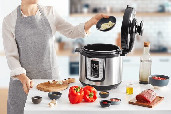 One Pot Multifunkčný elektrický hrniec, nerezový/čierny TEFAL CY505EE0