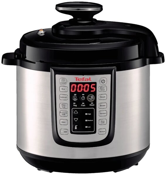 One Pot Multifunkčný elektrický hrniec, nerezový/čierny TEFAL CY505EE0