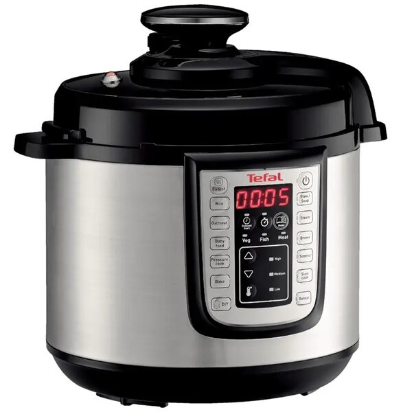 One Pot Multifunkčný elektrický hrniec, nerezový/čierny TEFAL CY505EE0