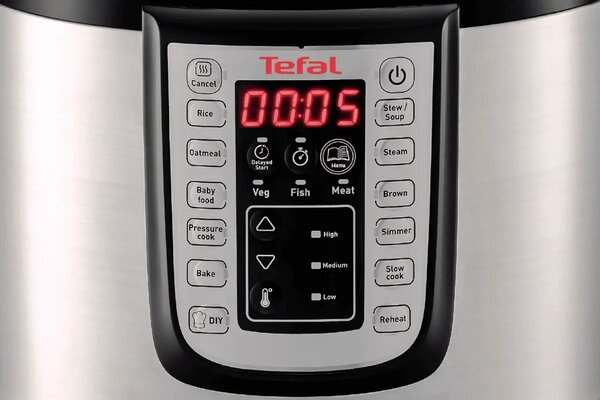One Pot Multifunkčný elektrický hrniec, nerezový/čierny TEFAL CY505EE0
