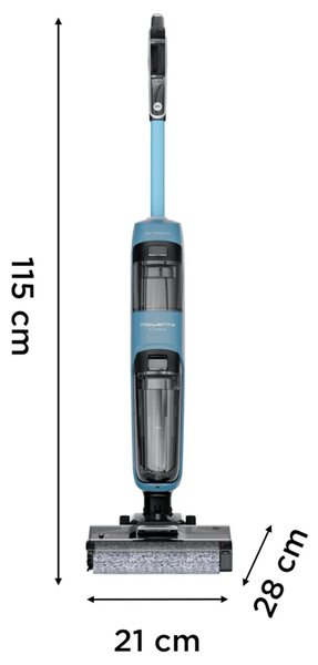 X-Clean 2 Wet & Dry Viacúčelový vysávač, modrý/čierny ROWENTA GZ2271E0