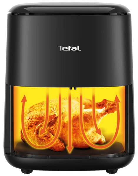 Easy Fry Compact Teplovzdušná fritéza 3 l, čierna TEFAL EY145810