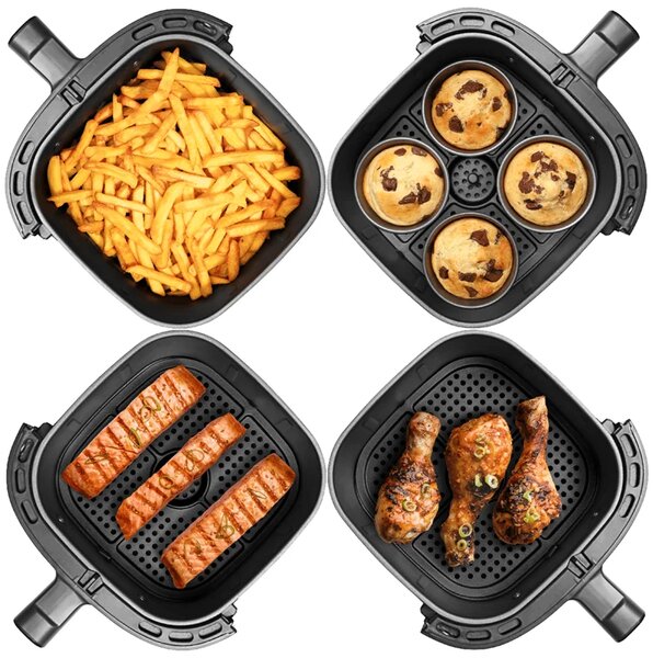 Easy Fry Compact Teplovzdušná fritéza 3 l, čierna TEFAL EY145810