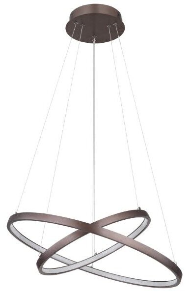 GLOBO 67192-42BR RALPH závesné svietidlo D510mm LED 42W/1500lm 3000K kávová