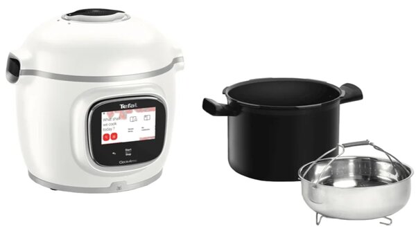 Cook4me+ Touch Pro Multifunkčný elektrický tlakový hrniec, biely TEFAL CY9441F2