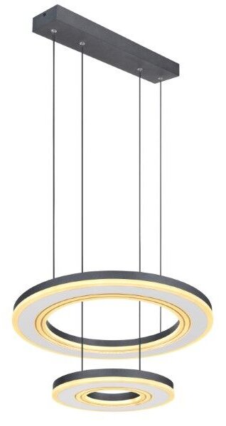 GLOBO 67191-50 BLASIUS závesné svietidlo D500mm LED 50W/1800lm 2700-6000K čierna, diaľkový ovládač