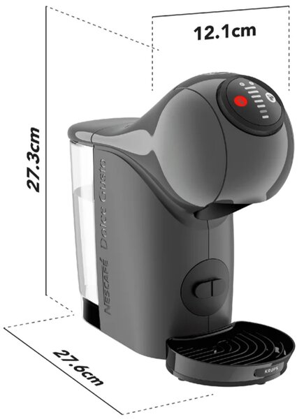 Nescafé Dolce Gusto Genio S kapsulový kávovar, antracitový KRUPS KP243B10