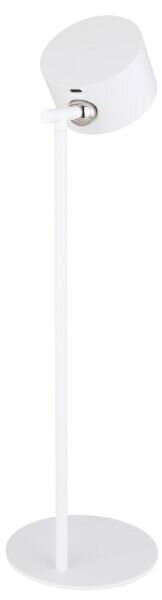 GLOBO 58436W JORJE dotyková stolná lampička V350mm LED 4,5W/120lm 3000+4000+5000K biela USB kábel, nabíjateľná batéria