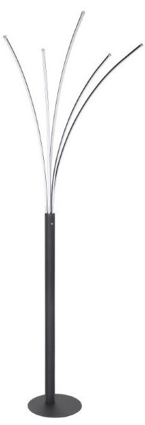 GLOBO 59229B BIZZY stojacia lampa V1870mm LED 36W/910lm 3000K matná čierna