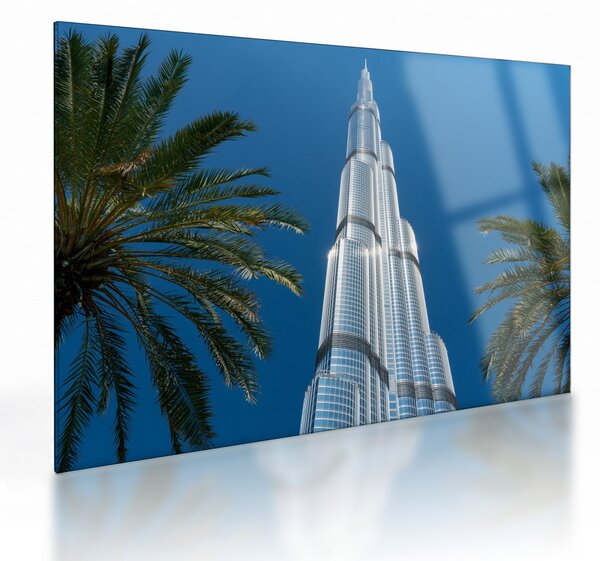 Sklenený obraz - Burj Khalifa (70x50 cm)