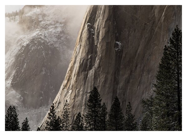 Sklenený obraz z údolia Yosemite národnej parku, USA (70x50 cm)