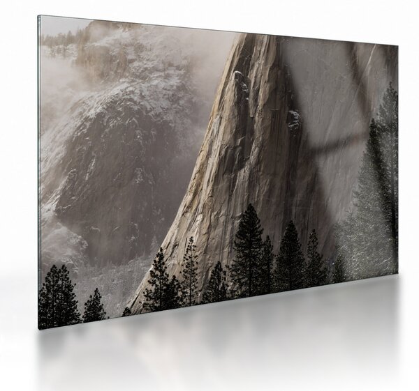 Sklenený obraz z údolia Yosemite národnej parku, USA (70x50 cm)