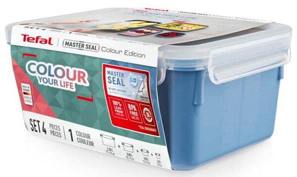 Master Seal Color dózy, sada 4 ks, modrá TEFAL N1030810