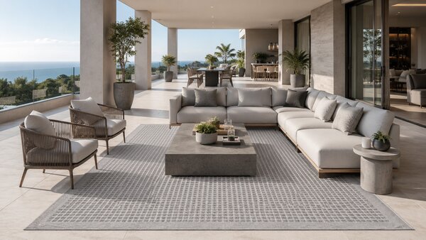 Ayyildiz, Kusový koberec Giza 1410 Grey, 60x100, šedá, chodba / predsieň