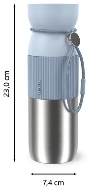 BeYou Cup cestovná termofľaša, 0,5 l, modrá TEFAL N2192210