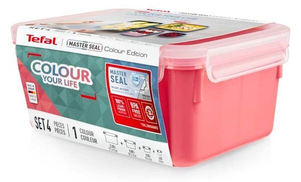 Master Seal Color dózy, sada 4 ks, červená TEFAL N1030910