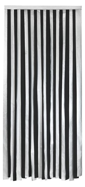 Termo záves do dverí v čierno-striebornej farbe 90x200 cm – Maximex