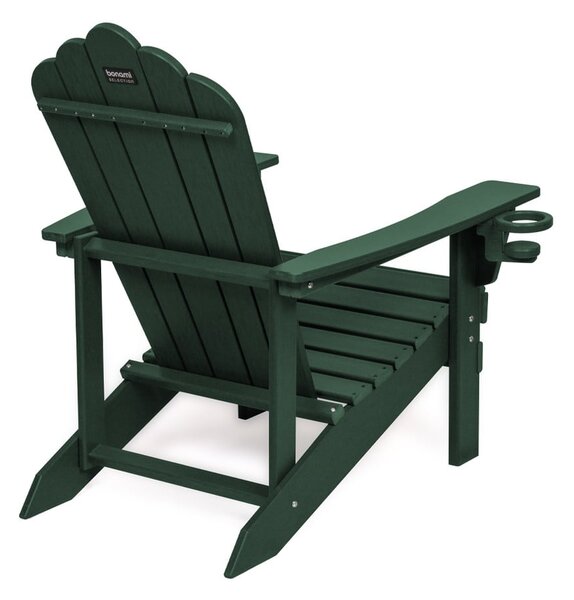 Zelené plastové záhradné kreslo Adirondack – Selection