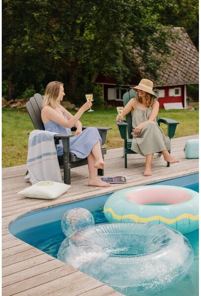 Zelené plastové záhradné kreslo Adirondack – Selection