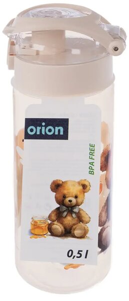 Nápojová fľaša 0,5 l, tritan, Medvedík ORION 145305